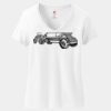 Women's Perfect T Cotton V Neck T Shirt Thumbnail