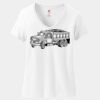Women's Perfect T Cotton V Neck T Shirt Thumbnail