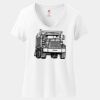 Women's Perfect T Cotton V Neck T Shirt Thumbnail