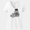 Women's Perfect T Cotton V Neck T Shirt Thumbnail