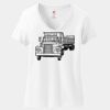Women's Perfect T Cotton V Neck T Shirt Thumbnail