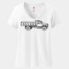 Women's Perfect T Cotton V Neck T Shirt Thumbnail
