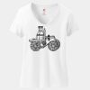 Women's Perfect T Cotton V Neck T Shirt Thumbnail