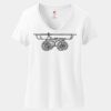 Women's Perfect T Cotton V Neck T Shirt Thumbnail