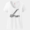 Women's Perfect T Cotton V Neck T Shirt Thumbnail