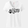 Women's Perfect T Cotton V Neck T Shirt Thumbnail