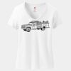 Women's Perfect T Cotton V Neck T Shirt Thumbnail