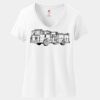 Women's Perfect T Cotton V Neck T Shirt Thumbnail