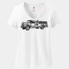 Women's Perfect T Cotton V Neck T Shirt Thumbnail