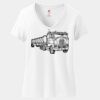 Women's Perfect T Cotton V Neck T Shirt Thumbnail