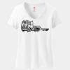Women's Perfect T Cotton V Neck T Shirt Thumbnail