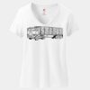 Women's Perfect T Cotton V Neck T Shirt Thumbnail