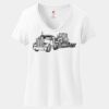 Women's Perfect T Cotton V Neck T Shirt Thumbnail