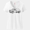 Women's Perfect T Cotton V Neck T Shirt Thumbnail