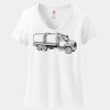Women's Perfect T Cotton V Neck T Shirt Thumbnail