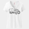 Women's Perfect T Cotton V Neck T Shirt Thumbnail