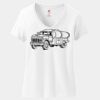 Women's Perfect T Cotton V Neck T Shirt Thumbnail