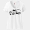 Women's Perfect T Cotton V Neck T Shirt Thumbnail