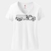 Women's Perfect T Cotton V Neck T Shirt Thumbnail