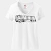Women's Perfect T Cotton V Neck T Shirt Thumbnail