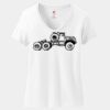 Women's Perfect T Cotton V Neck T Shirt Thumbnail