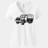 Women's Perfect T Cotton V Neck T Shirt Thumbnail