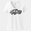 Women's Perfect T Cotton V Neck T Shirt Thumbnail