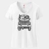 Women's Perfect T Cotton V Neck T Shirt Thumbnail