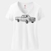 Women's Perfect T Cotton V Neck T Shirt Thumbnail