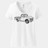Women's Perfect T Cotton V Neck T Shirt Thumbnail