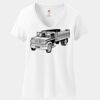 Women's Perfect T Cotton V Neck T Shirt Thumbnail