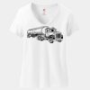 Women's Perfect T Cotton V Neck T Shirt Thumbnail