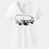 Women's Perfect T Cotton V Neck T Shirt Thumbnail