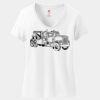 Women's Perfect T Cotton V Neck T Shirt Thumbnail