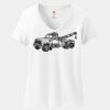 Women's Perfect T Cotton V Neck T Shirt Thumbnail