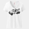 Women's Perfect T Cotton V Neck T Shirt Thumbnail