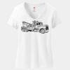 Women's Perfect T Cotton V Neck T Shirt Thumbnail