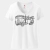 Women's Perfect T Cotton V Neck T Shirt Thumbnail