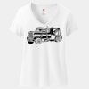 Women's Perfect T Cotton V Neck T Shirt Thumbnail