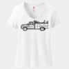 Women's Perfect T Cotton V Neck T Shirt Thumbnail