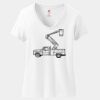 Women's Perfect T Cotton V Neck T Shirt Thumbnail