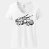 Women's Perfect T Cotton V Neck T Shirt Thumbnail