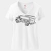 Women's Perfect T Cotton V Neck T Shirt Thumbnail