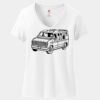 Women's Perfect T Cotton V Neck T Shirt Thumbnail
