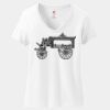 Women's Perfect T Cotton V Neck T Shirt Thumbnail