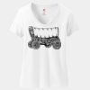 Women's Perfect T Cotton V Neck T Shirt Thumbnail