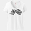 Women's Perfect T Cotton V Neck T Shirt Thumbnail