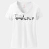Women's Perfect T Cotton V Neck T Shirt Thumbnail