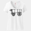 Women's Perfect T Cotton V Neck T Shirt Thumbnail