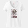 Women's Perfect T Cotton V Neck T Shirt Thumbnail